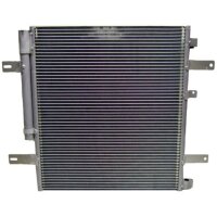 Condenser air conditioning with dryer tubes parallel...