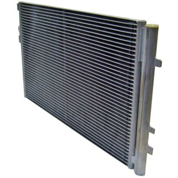 Air conditioning condenser with dryer pipes parallel MAHLE for e.g. BMW X3