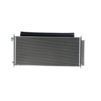 Condenser air con with dryer cooling pipes parallel MAHLE...