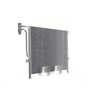 Air conditioning condenser without dryer pipes parallel MAHLE for e.g. BMW Z4