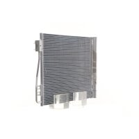 Condenser air conditioning with dryer pipes parallel MAHLE for e.g. SMART FORTWO