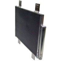 Condenser air conditioning with dryer tubes parallel...