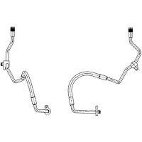 High pressure air conditioning line MAHLE for FORD MONDEO...