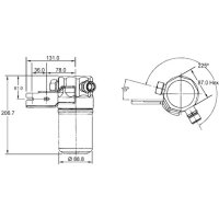 Trockner Klimaanlage Keilrippenriemenscheibe 110mm MAHLE...