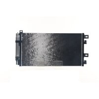 Air conditioning condenser with dryer pipes parallel MAHLE for e.g. MINI MINI