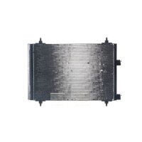 Condenser air conditioning with dryer tubes parallel...