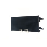 Condenser air conditioning with dryer tubes parallel MAHLE for e.g. FIAT DUCATO