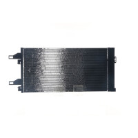 Condenser air conditioning with dryer tubes parallel MAHLE for e.g. FIAT DUCATO