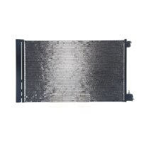 Condenser air conditioning dryer tubes parallel MAHLE for e.g. OPEL INSIGNIA