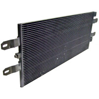 Condenser air conditioning no dryer pipes parallel MAHLE for e.g. SCANIA R I