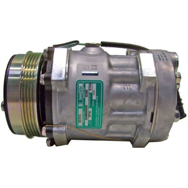 Air conditioning compressor 24 V Ø 110 mm MAHLE suitable for e.g. MAN TGM