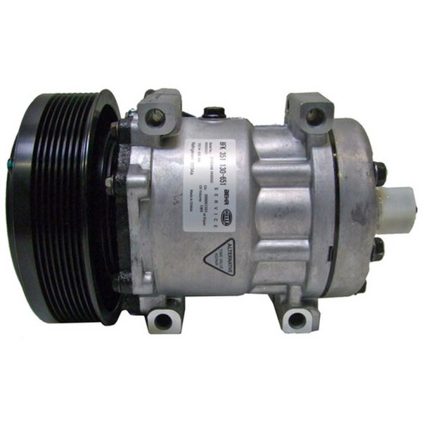 Kompressor Klimaanlage Keilrippenriemenscheibe 152mm MAHLE für NEW HOLLAND