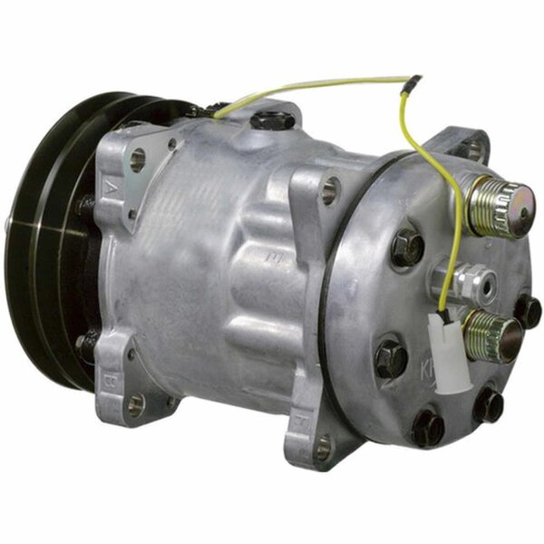 Air conditioning compressor 24 V Ø 132 mm MAHLE suitable for RENAULT TRUCKS