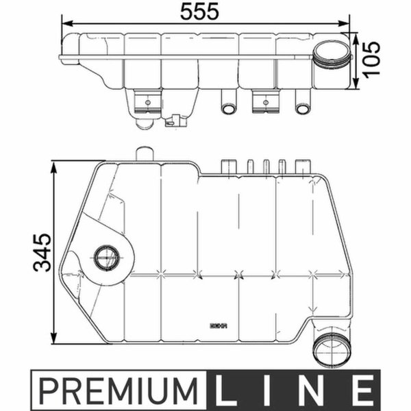 Ausgleichsbehälter Kühltel MAHLE für DAF