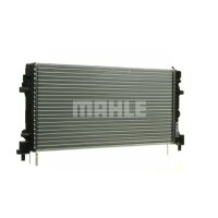 Radiator engine fins mechanically joined 649 mm - 340 mm MAHLE for e.g. VW POLO