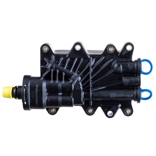 Oil cooler automatic transmission with thermostat MAHLE for BMW 5 (E60)