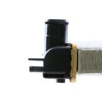 Radiator engine fins mechanically joined 525 mm - 322 mm MAHLE for e.g. VW GOLF