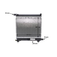 Radiator engine cooling MAHLE for MERCEDES 190 (W201)