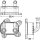 Oil cooler engine oil MAHLE for OPEL CORSA C (X01)