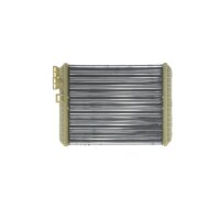 Wärmetauscher Heizung Rippen gefügt Alu 207mm-239mm MAHLE für u.a. VOLVO S60