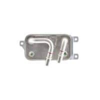 Oil cooler automatic ribs soldered 142 mm - 80 mm MAHLE for e.g. BMW 5
