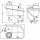 Coolant expansion tank with sensor MAHLE for MERCEDES E-CLASS (W211)