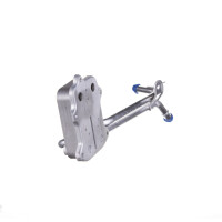 Ölkühler Kühlrippen gelötet 128 mm - 92 mm MAHLE für u.a. VW GOLF