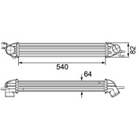 Ladeluftkühler MAHLE für MINI MINI (R56)