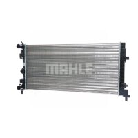 Radiator engine fins mechanically joined 649 mm - 322 mm MAHLE for e.g. VW POLO