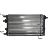 Kühler Motorkühlung MAHLE für FIAT SEICENTO / 600
