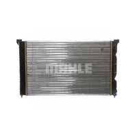 Radiator engine fins mechanically joined 630 mm - 408 mm MAHLE for e.g. AUDI A4