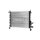 Radiator engine fins mech. joined 430 mm - 377 mm MAHLE for e.g. RENAULT TWINGO