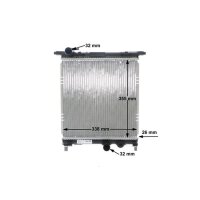 Wasserkühler MAHLE für VW UP! (121/ 122/ BL1/ BL2/ BL3/ 123)