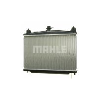 Kühler Motor Kühlrippen gelötet 555 mm - 350 mm Kunststoff MAHLE für MAZDA 2