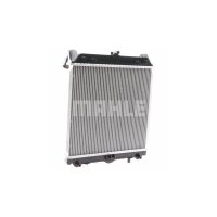 Radiator engine cooling fins brazed 355 mm - 350 mm MAHLE for e.g. PORSCHE 911