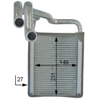 Wärmetauscher Innenraumheizung MAHLE für i30 (FD)