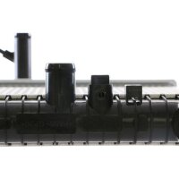 Radiator cooling fins soldered 375 mm - 358 mm plastic MAHLE for OPEL AGILA